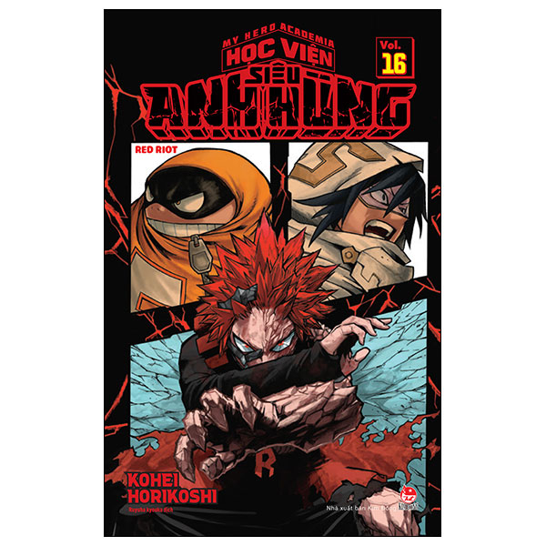 Bộ My Hero Academia - Học Viện Siêu Anh Hùng - Tập 16 - Red Riot (Tái Bản 2025)