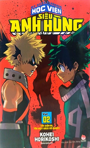 bộ my hero academia - học viện siêu anh hùng - tập 2 - tức giận đi, tên mọt sách vô dụng!! (tái bản 2022) - Ảnh 2