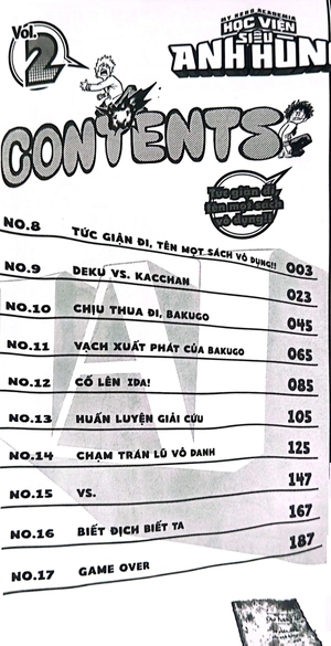 bộ my hero academia - học viện siêu anh hùng - tập 2 - tức giận đi, tên mọt sách vô dụng!! (tái bản 2022) - Ảnh 3