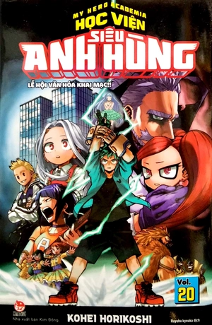 bộ my hero academia - học viện siêu anh hùng - tập 20 - lễ hội văn hóa bắt đầu!! (tái bản 2022) - Ảnh 3