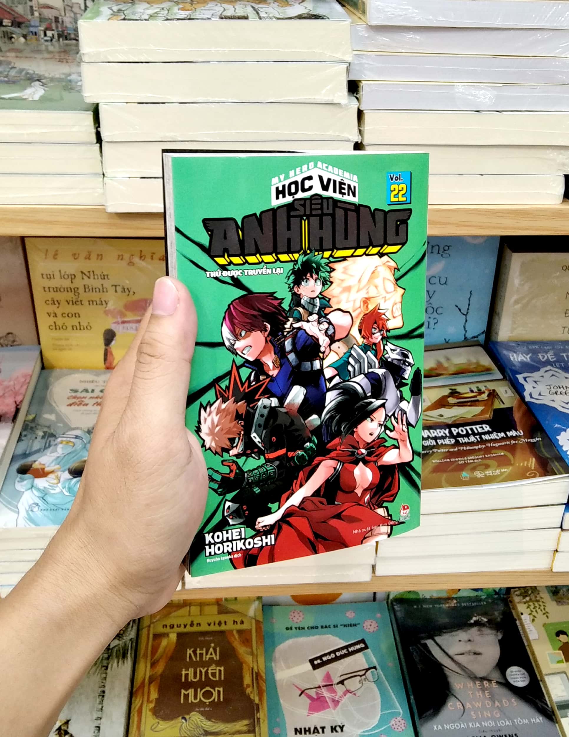 bộ my hero academia - học viện siêu anh hùng - tập 22 - thứ được truyền lại (tái bản 2022) - Ảnh 5