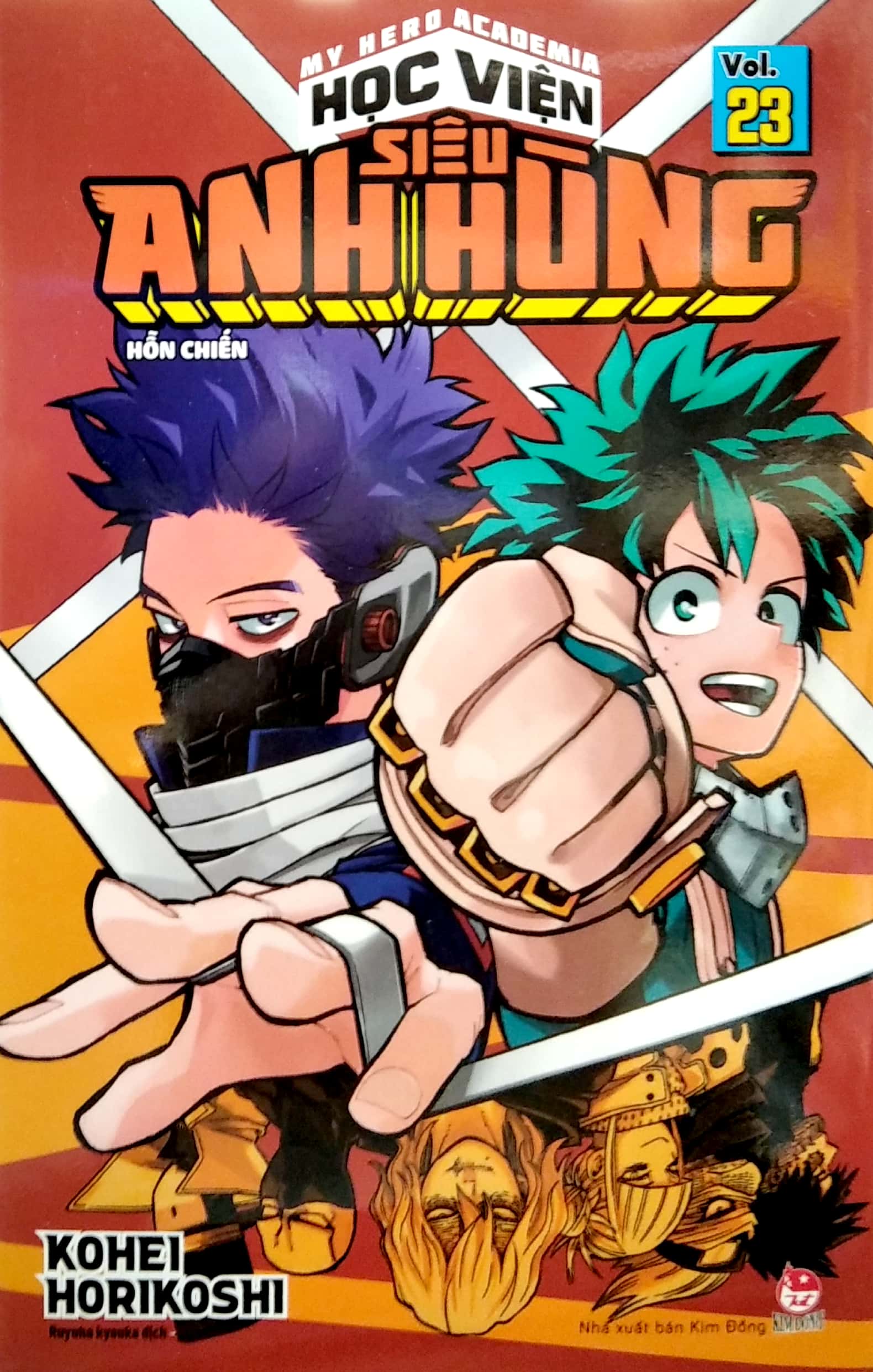 bộ my hero academia - học viện siêu anh hùng - tập 23 - hỗn chiến (tái bản 2022) - Ảnh 2
