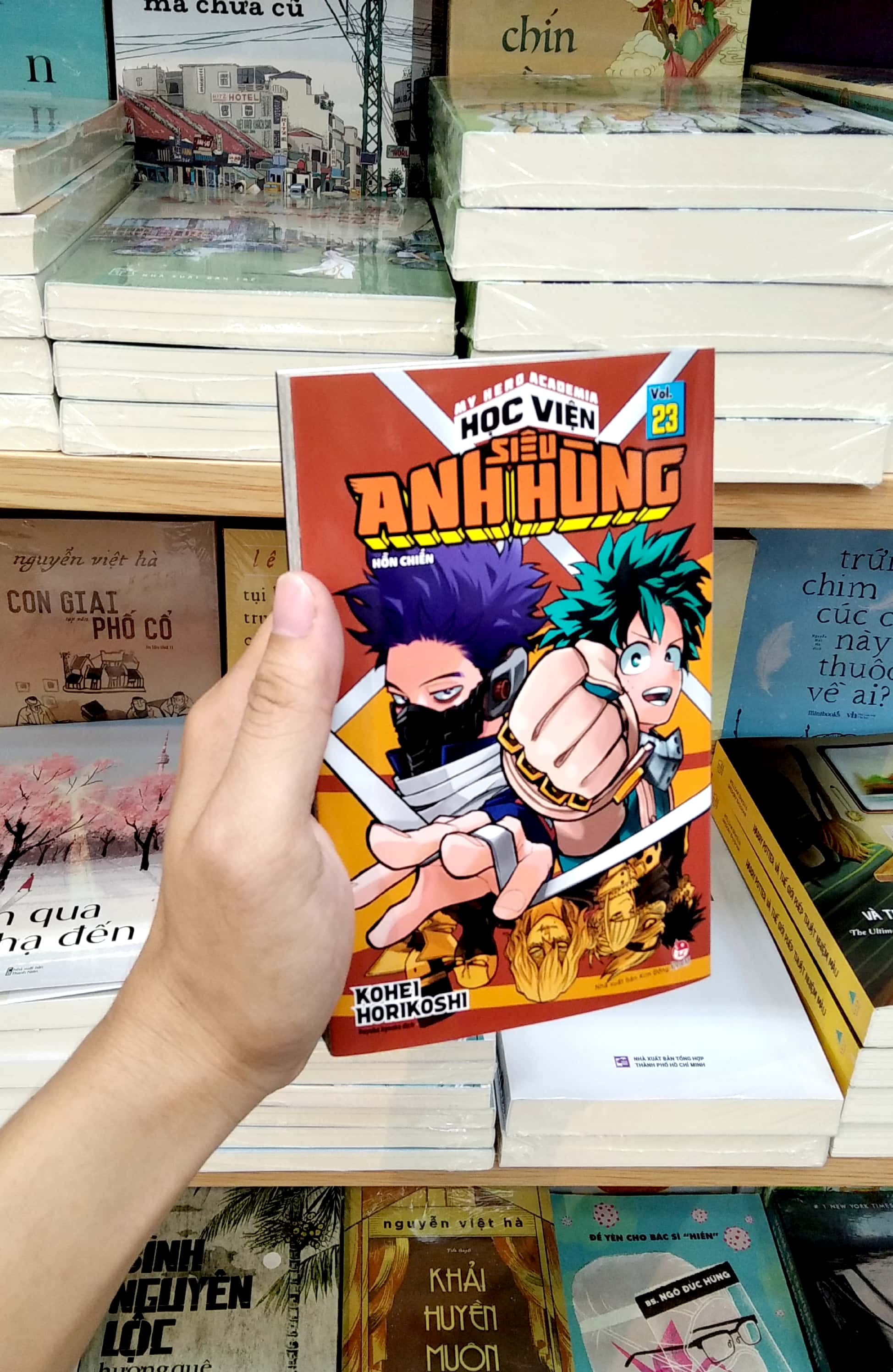 bộ my hero academia - học viện siêu anh hùng - tập 23 - hỗn chiến (tái bản 2022) - Ảnh 5