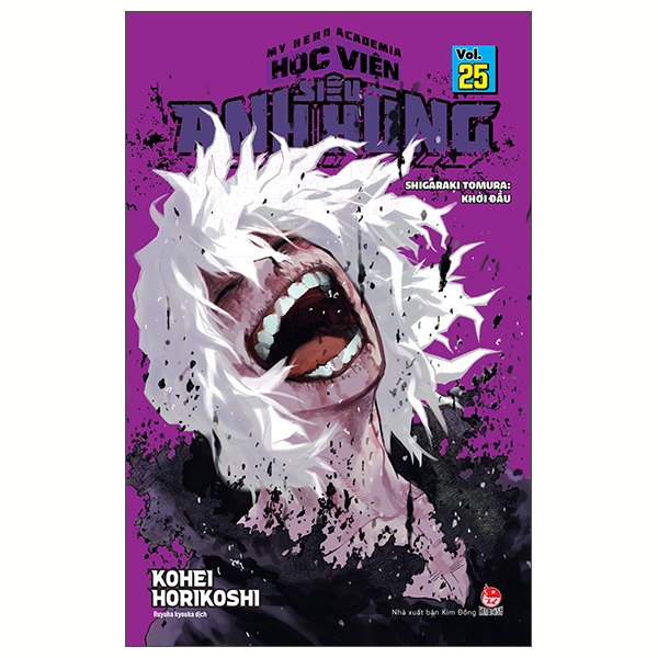 Bộ My Hero Academia - Học Viện Siêu Anh Hùng - Tập 25 - Shigaraki Tomura - Khởi Đầu (Tái Bản 2025)