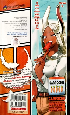 bộ my hero academia - học viện siêu anh hùng - tập 27 - oneℹs justice (tái bản 2022) - Ảnh 2