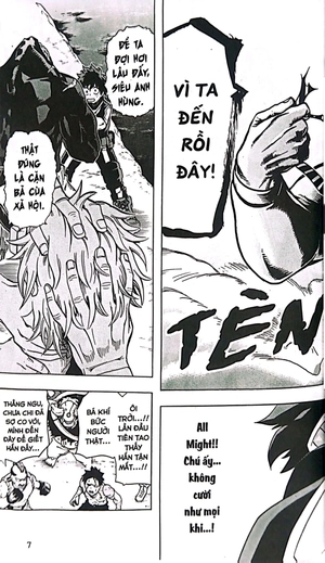 bộ my hero academia - học viện siêu anh hùng - tập 3 - all might (tái bản 2022) - Ảnh 6