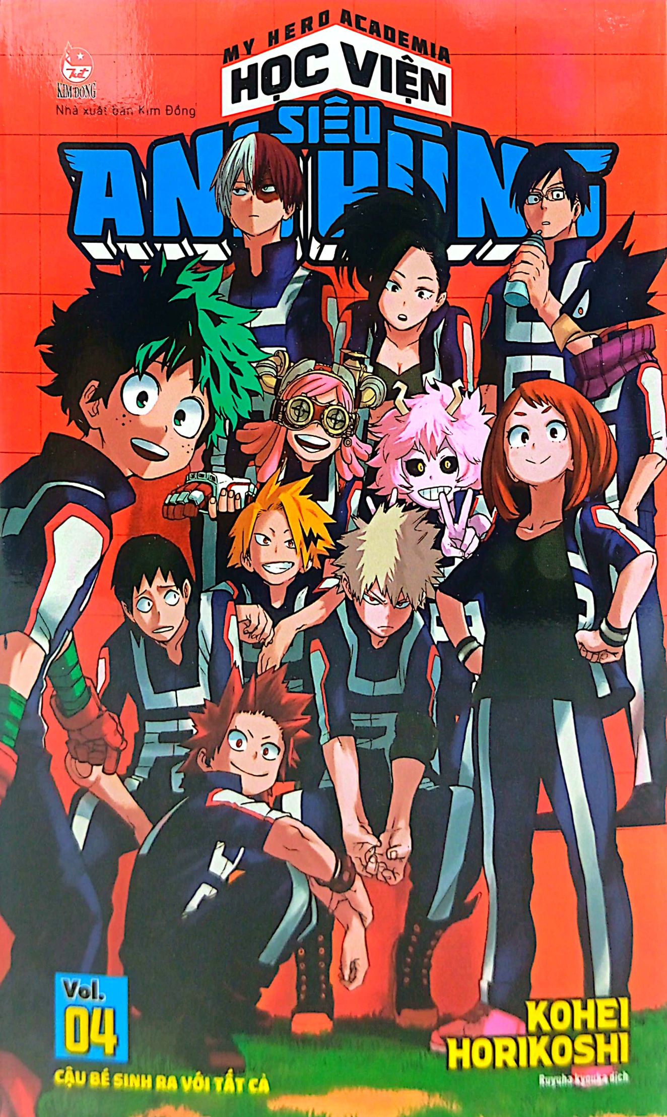 bộ my hero academia - học viện siêu anh hùng - tập 4 - cậu bé sinh ra với tất cả (tái bản 2022) - Ảnh 2