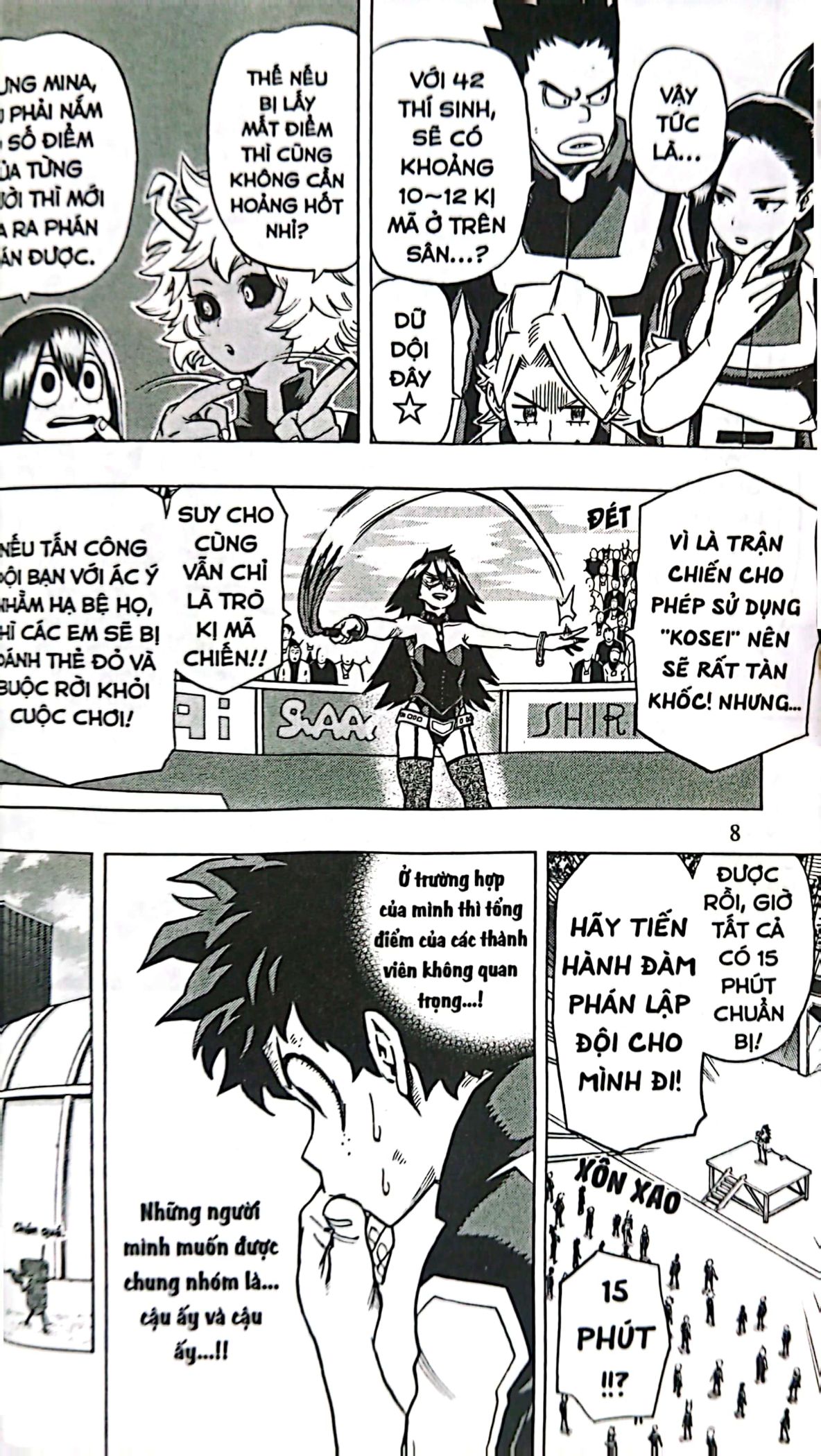 bộ my hero academia - học viện siêu anh hùng - tập 4 - cậu bé sinh ra với tất cả (tái bản 2022) - Ảnh 7