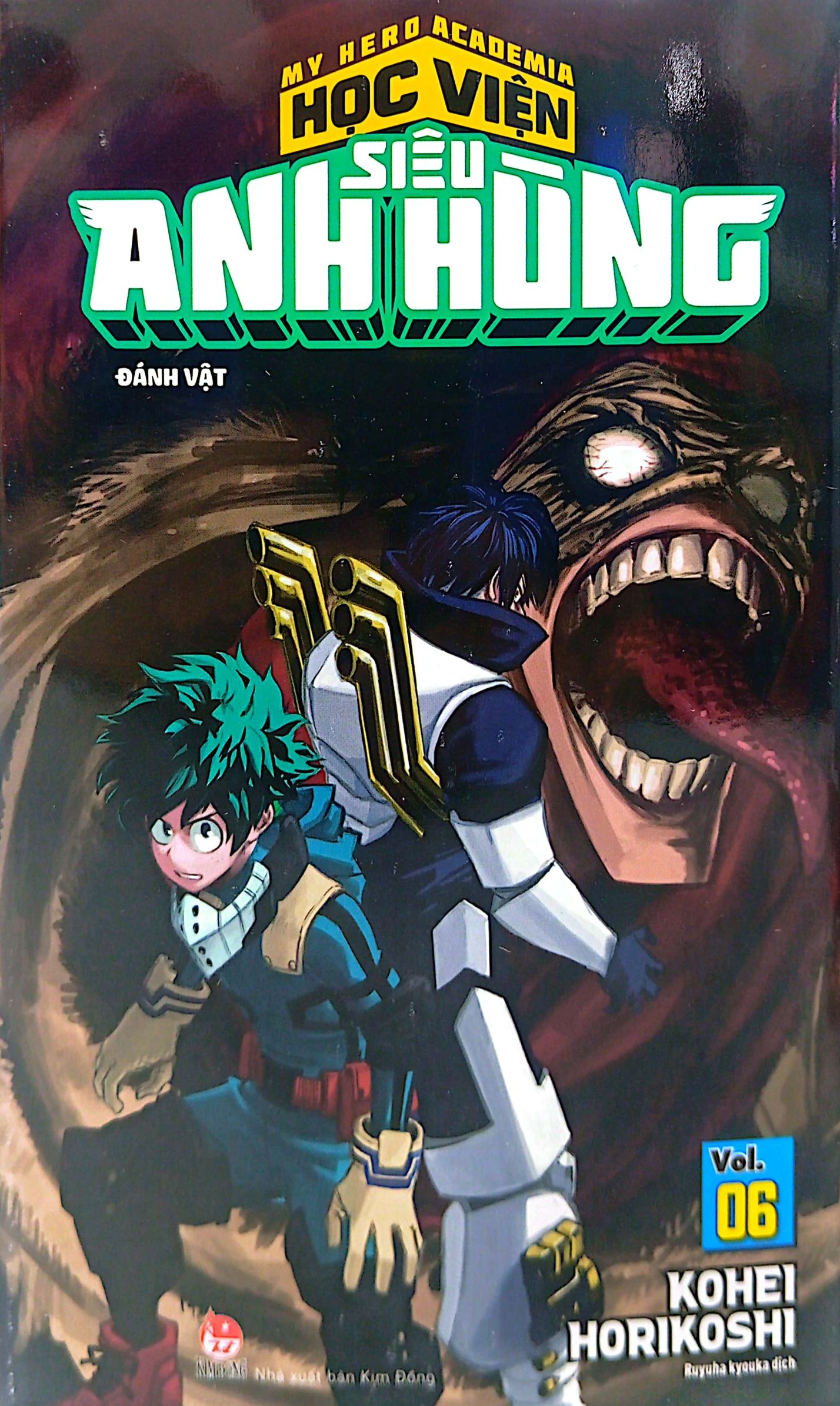 bộ my hero academia - học viện siêu anh hùng - tập 6 - đánh vật (tái bản 2022) - Ảnh 3