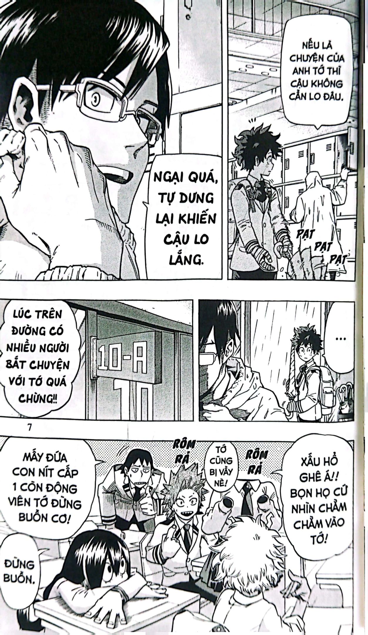 bộ my hero academia - học viện siêu anh hùng - tập 6 - đánh vật (tái bản 2022) - Ảnh 7