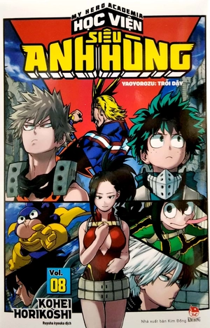 bộ my hero academia - học viện siêu anh hùng - tập 8 - yaoyorozu - trỗi dậy (tái bản 2022) - Ảnh 2