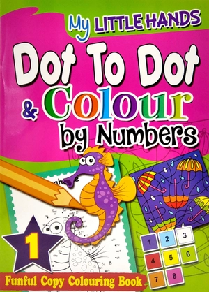 bộ my little hands: dot to dot & colour by numbers book 1 - Ảnh 2