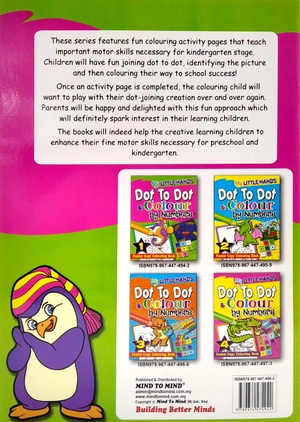 bộ my little hands: dot to dot & colour by numbers book 1 - Ảnh 6