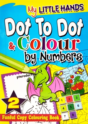 bộ my little hands: dot to dot & colour by numbers book 2 - Ảnh 2