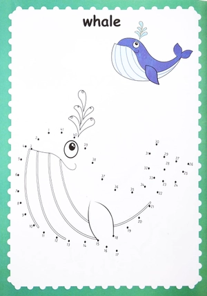 bộ my little hands: dot to dot & colour by numbers book 2 - Ảnh 4