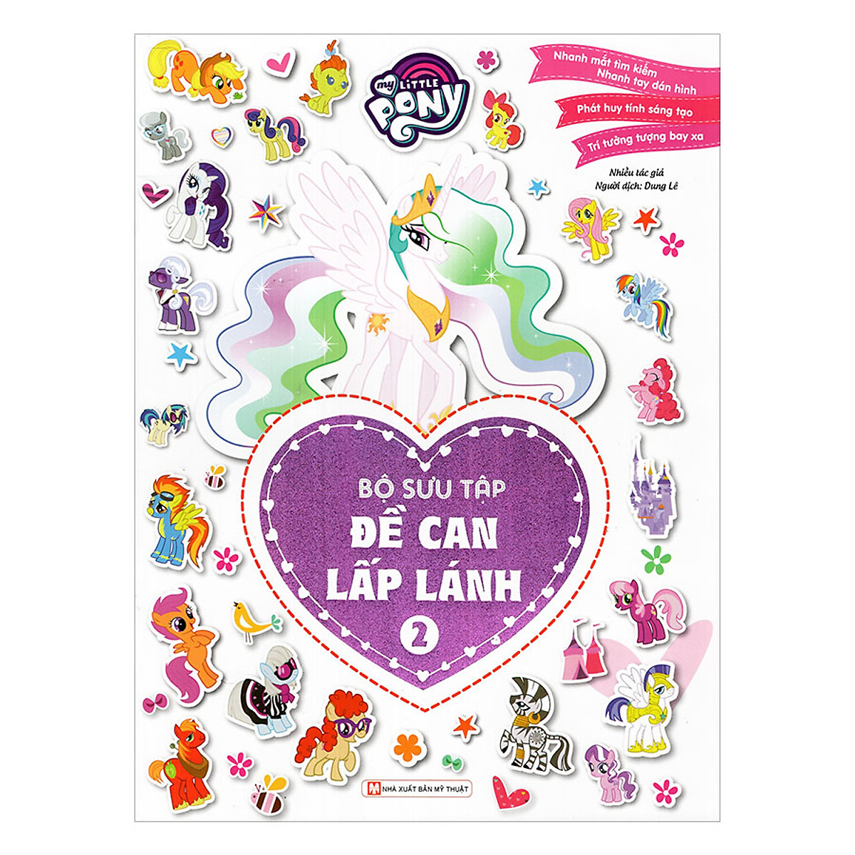 bộ my little pony - bộ sưu tập đề can lấp lánh 2 - Ảnh 2