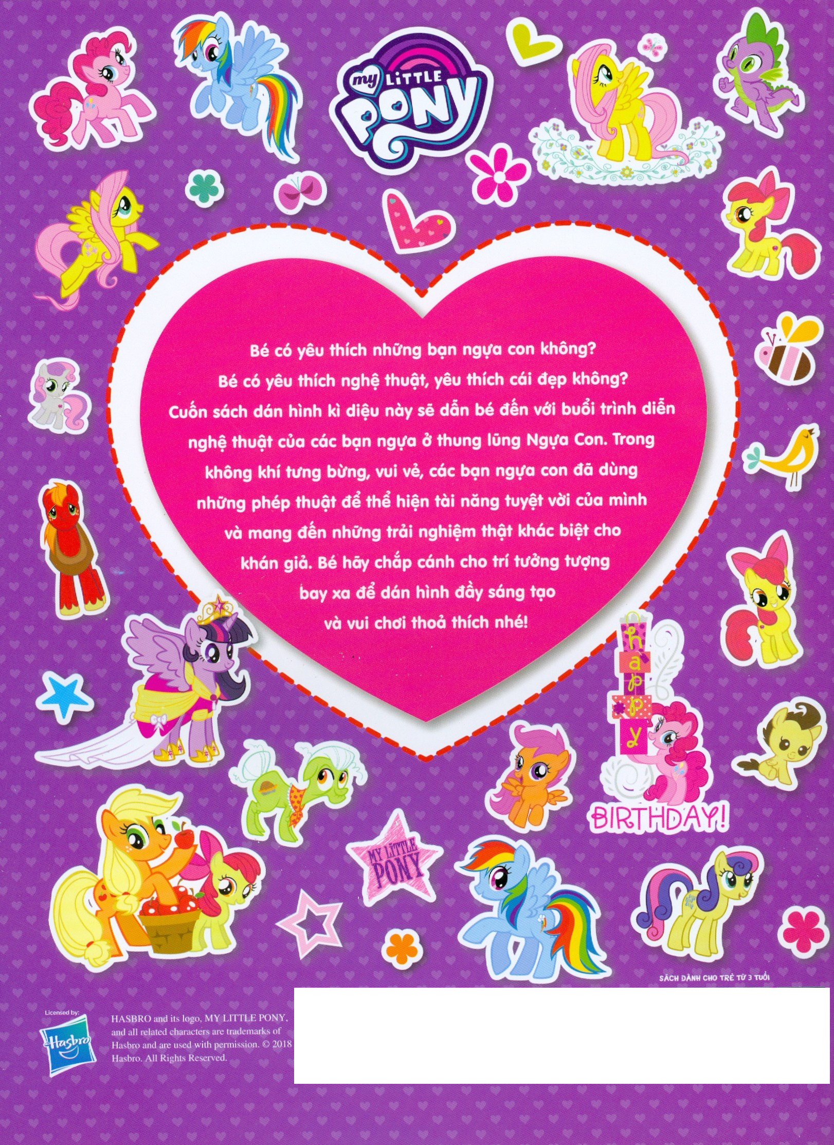 Bộ My Little Pony - Bộ Sưu Tập Đề Can Lấp Lánh - Tập 1 (Tái Bản 2025) - Ảnh 6