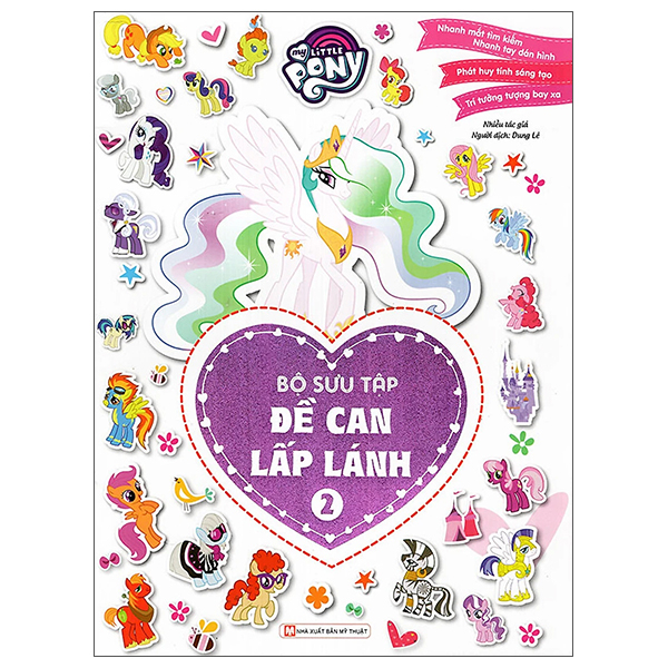 Bộ My Little Pony - Bộ Sưu Tập Đề Can Lấp Lánh - Tập 2 (Tái Bản 2025)