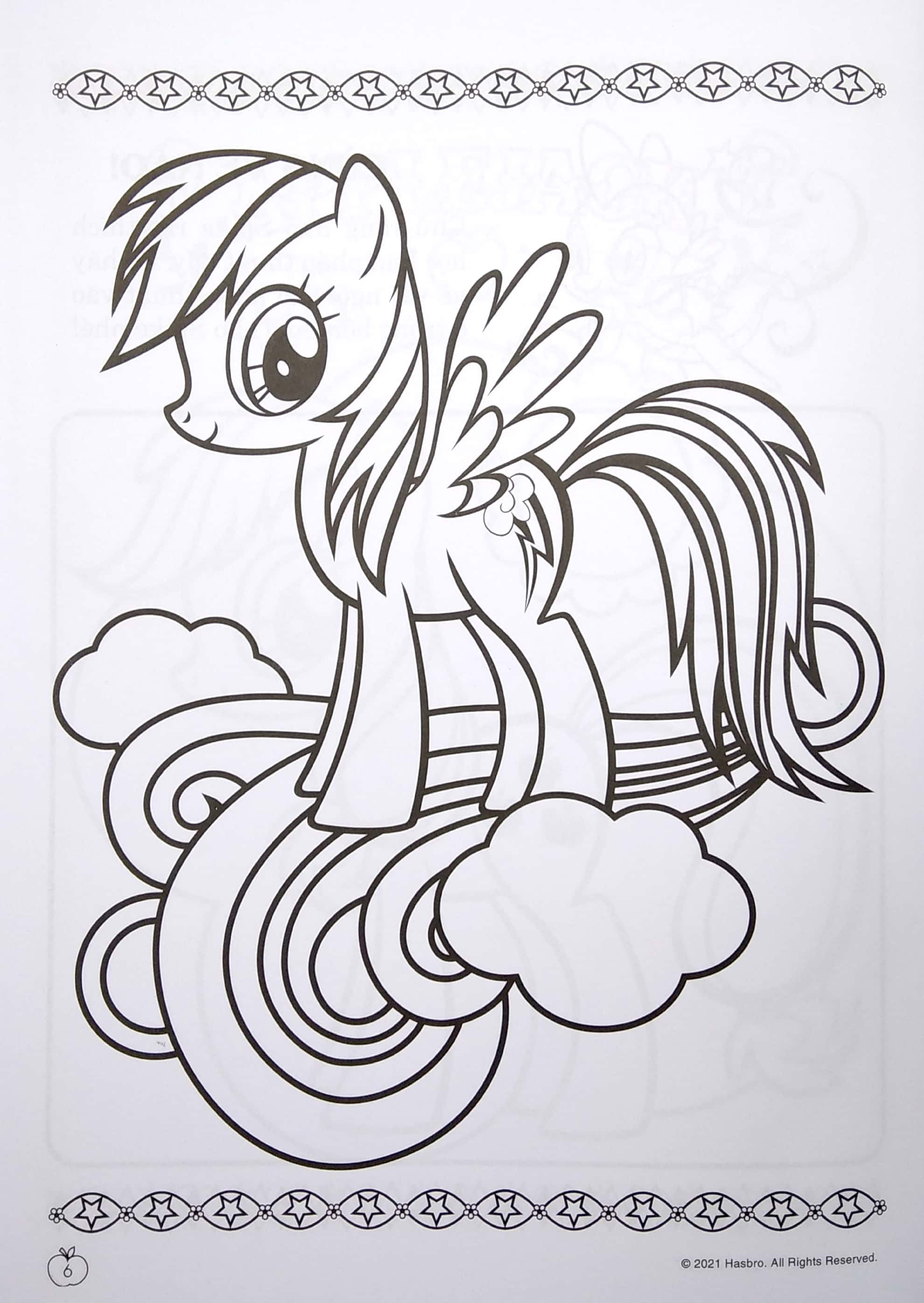 bộ my little pony - jumbo tô màu và các trò chơi 2 - Ảnh 6