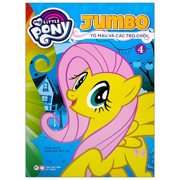 bộ my little pony - jumbo tô màu và các trò chơi 4 - Ảnh 2