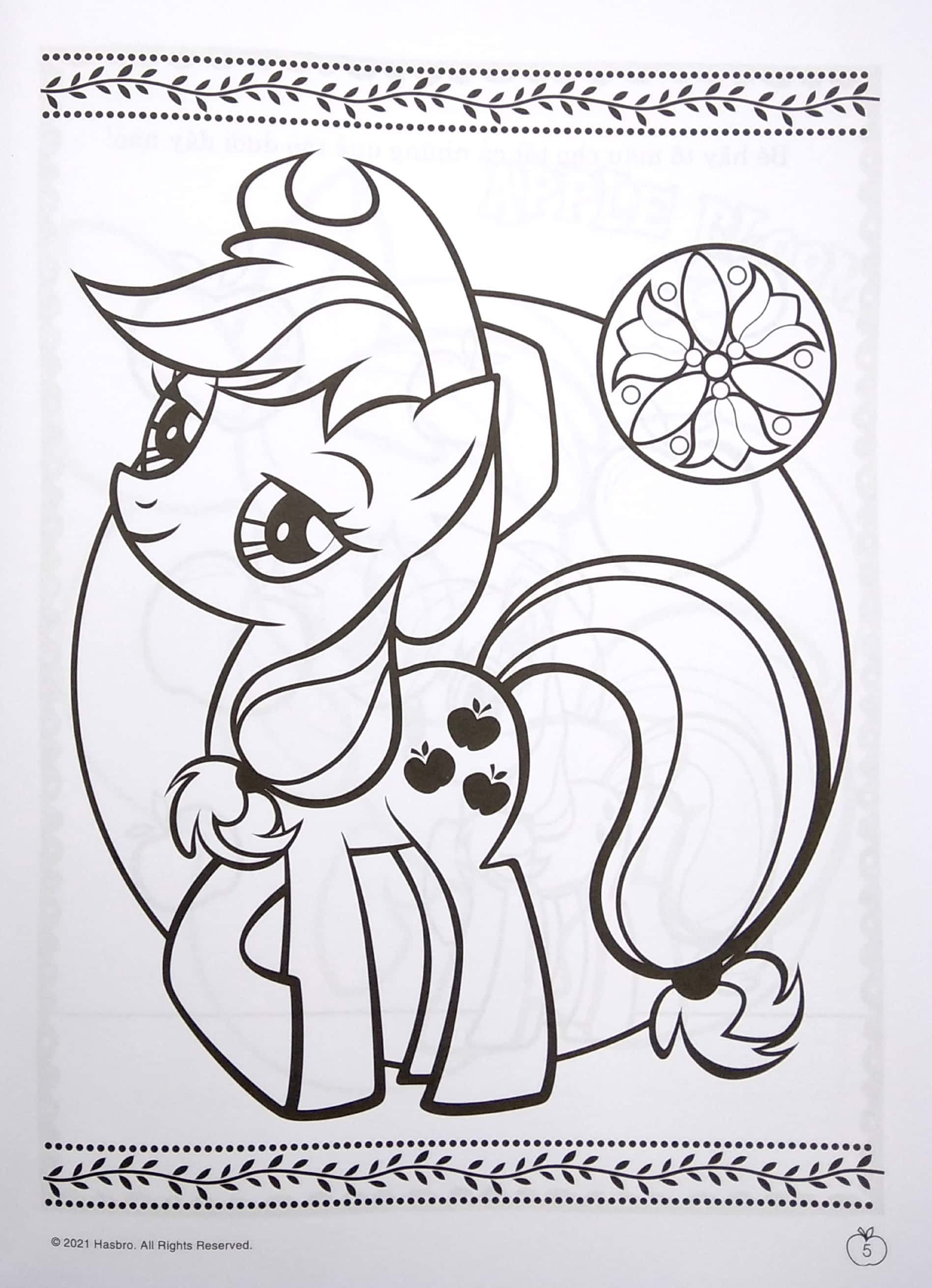 bộ my little pony - jumbo tô màu và các trò chơi 4 - Ảnh 7