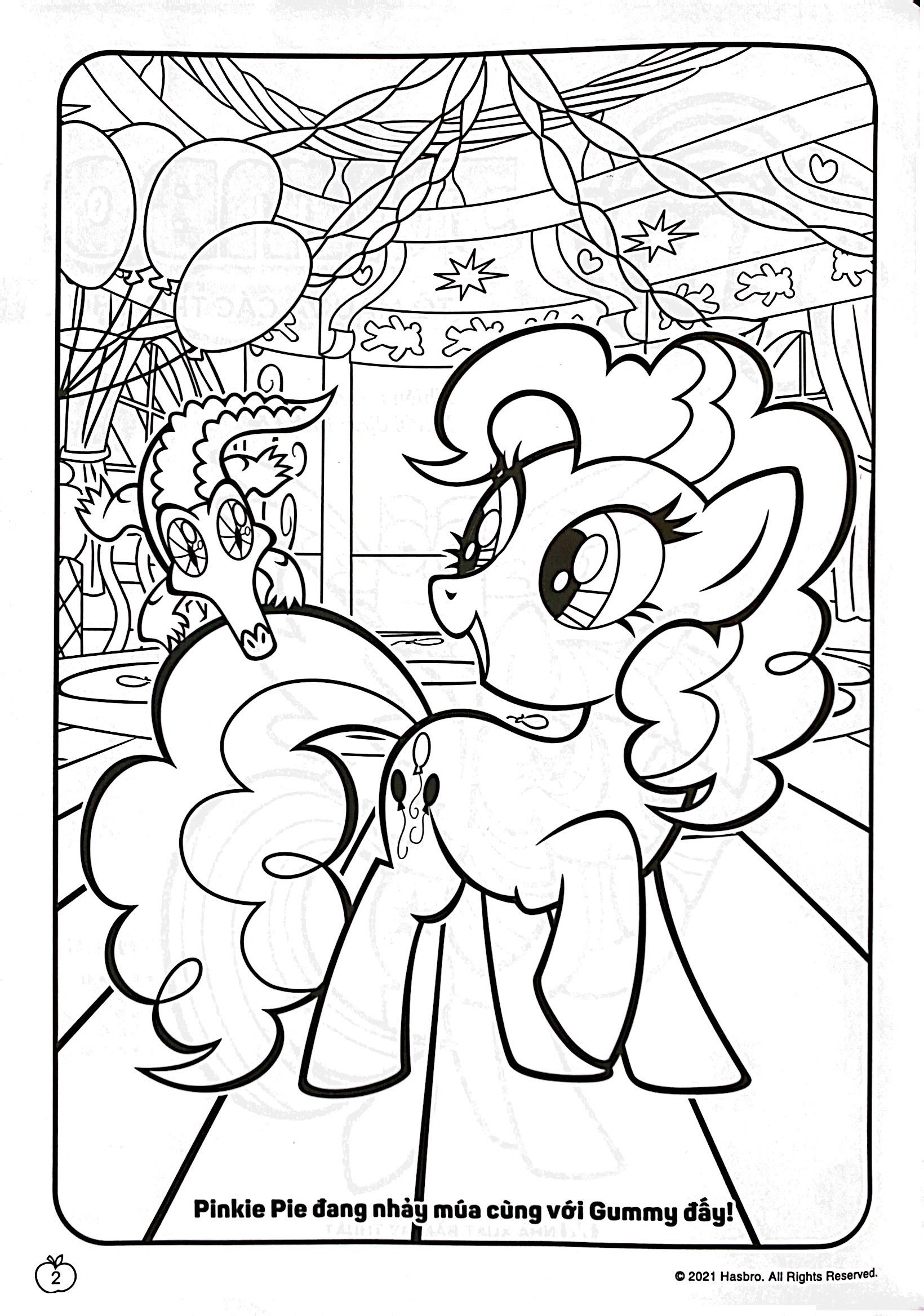 bộ my little pony - jumbo tô màu và các trò chơi 6 - Ảnh 4