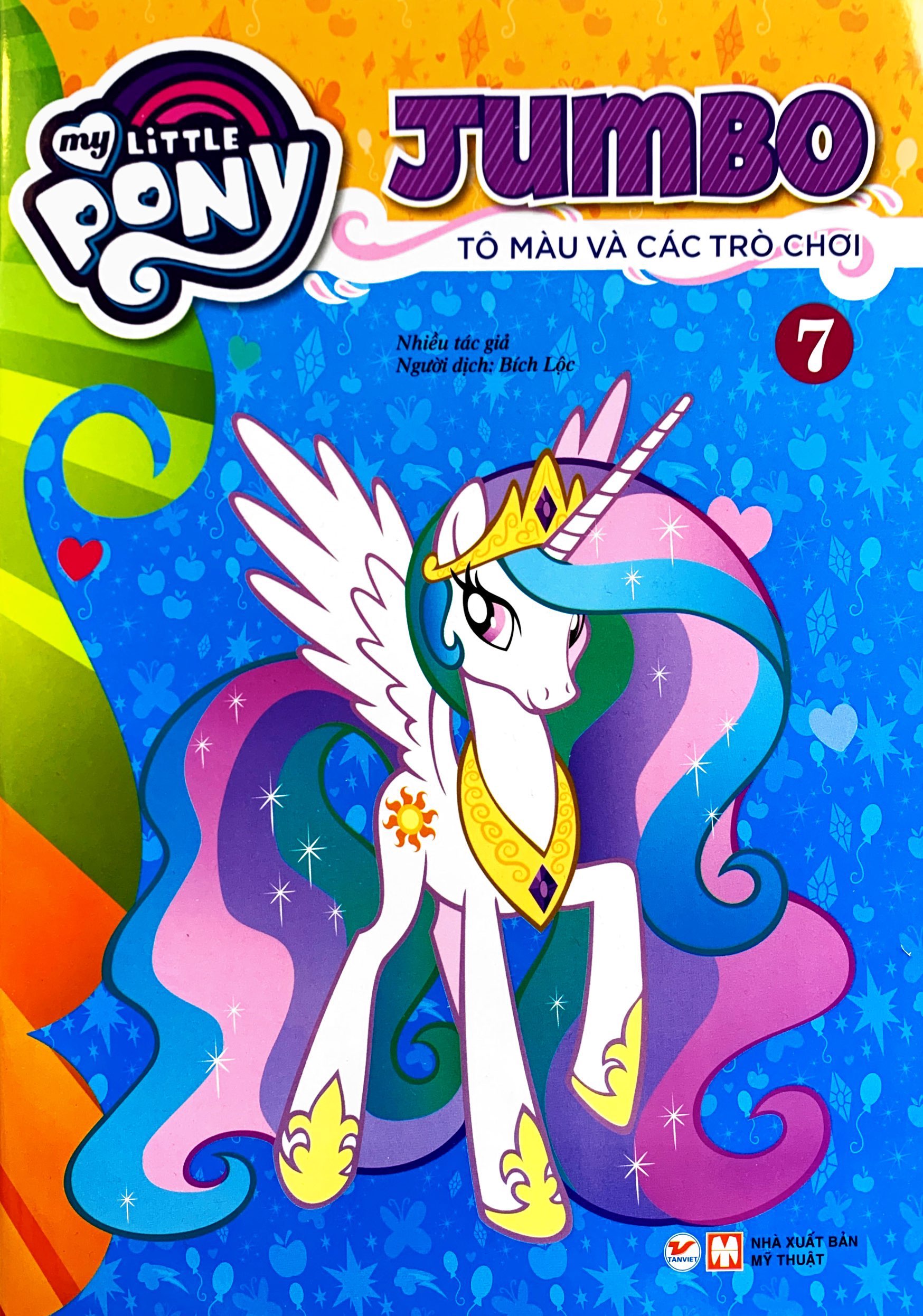 bộ my little pony - jumbo tô màu và các trò chơi 7 - Ảnh 2