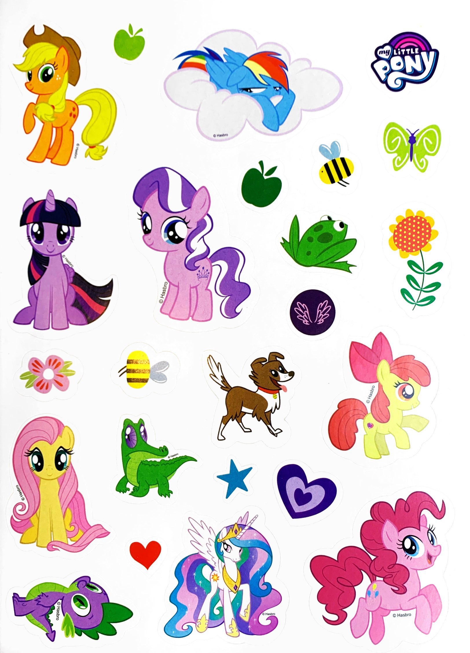 bộ my little pony - jumbo tô màu và các trò chơi 8 - Ảnh 3