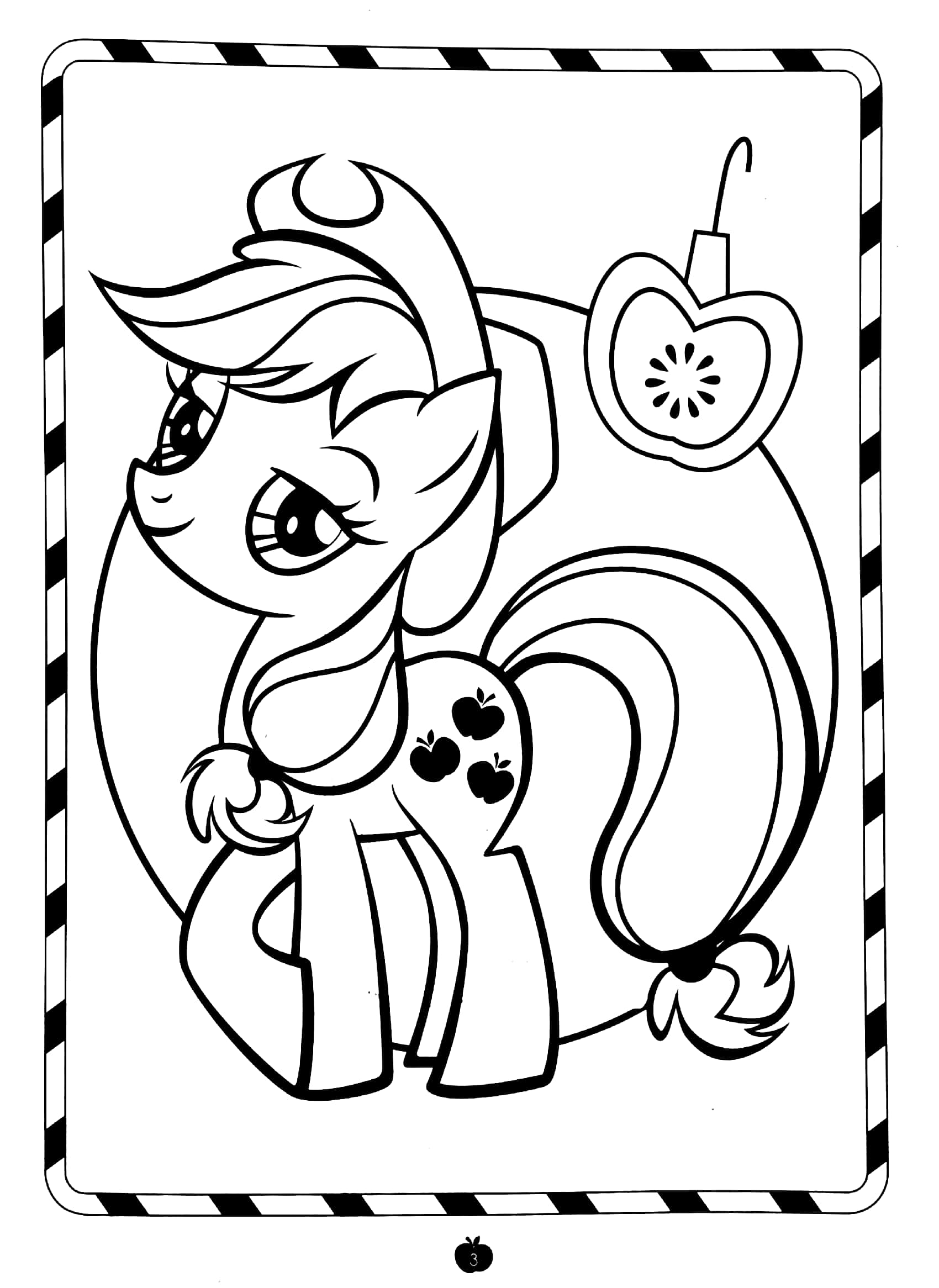 bộ my little pony - jumbo - tô màu và các trò chơi - tập 1 - Ảnh 4