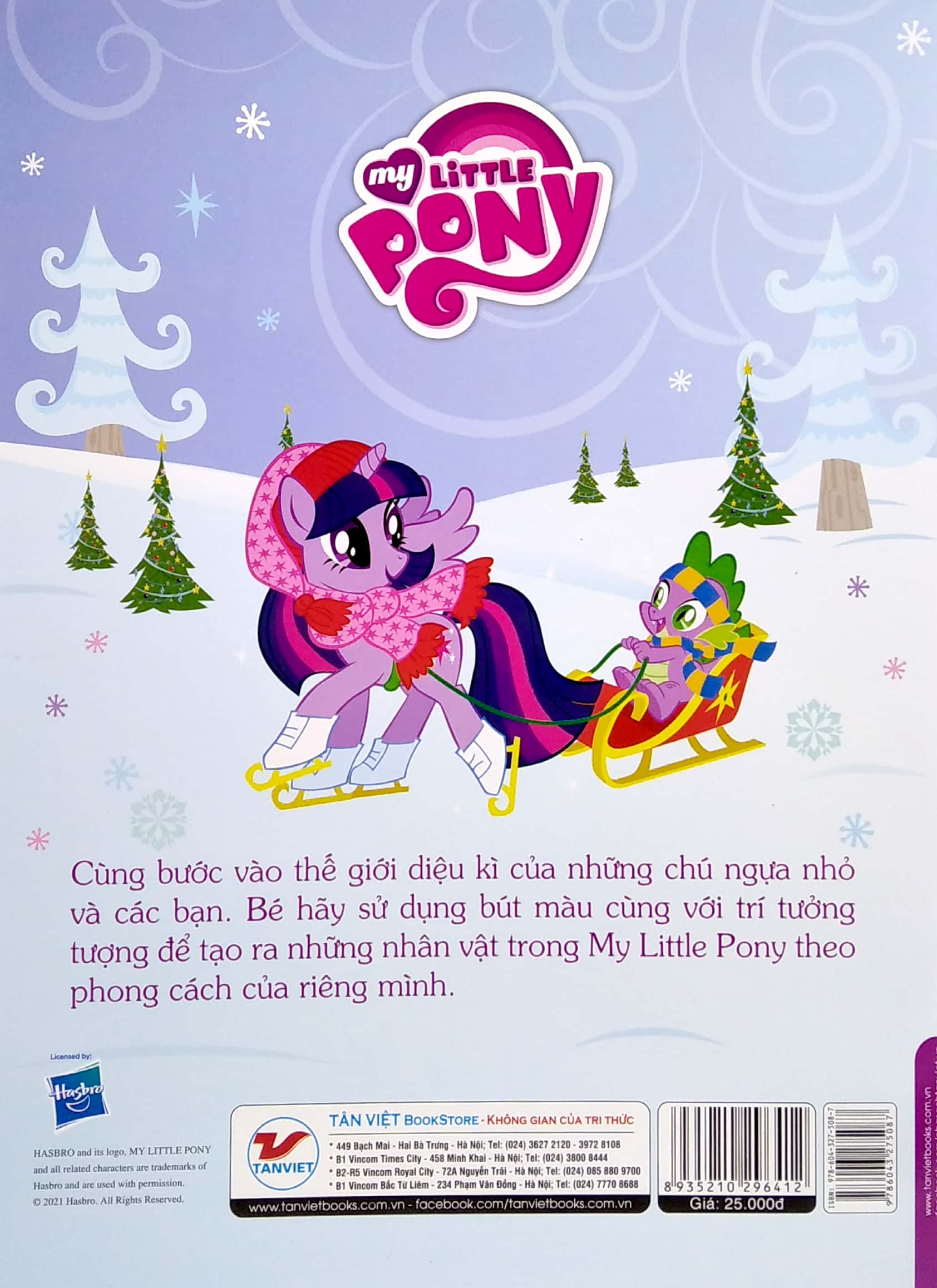 bộ my little pony - jumbo - tô màu và các trò chơi - tập 1 - Ảnh 6