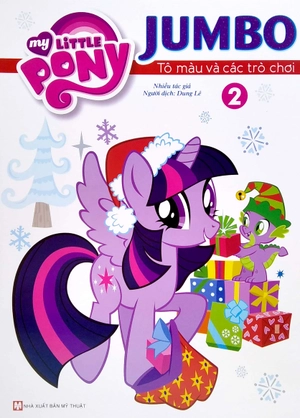 bộ my little pony - jumbo tô màu và các trò chơi - tập 2 - Ảnh 2