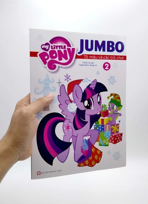 bộ my little pony - jumbo tô màu và các trò chơi - tập 2 - Ảnh 7