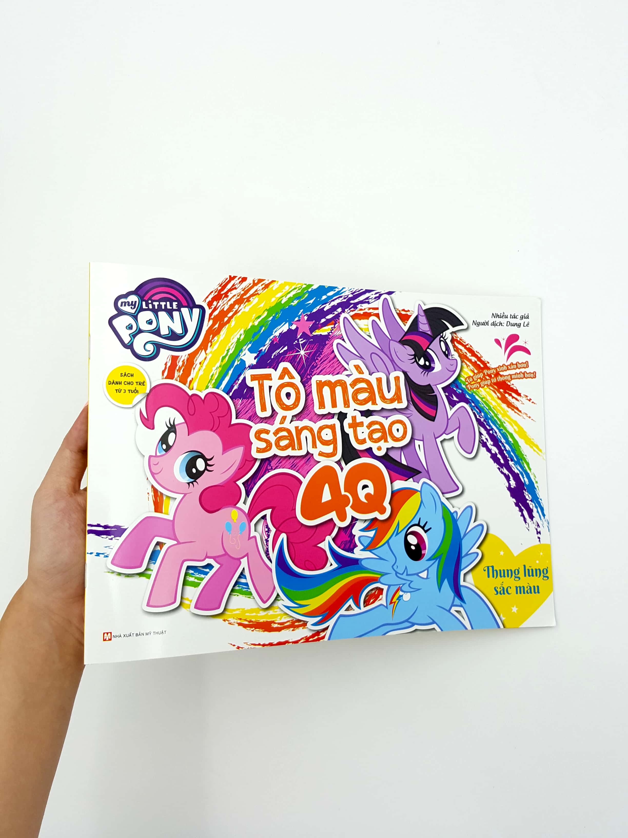 bộ my little pony - tập tô màu sáng tạo 4q - thung lũng sắc màu - Ảnh 7