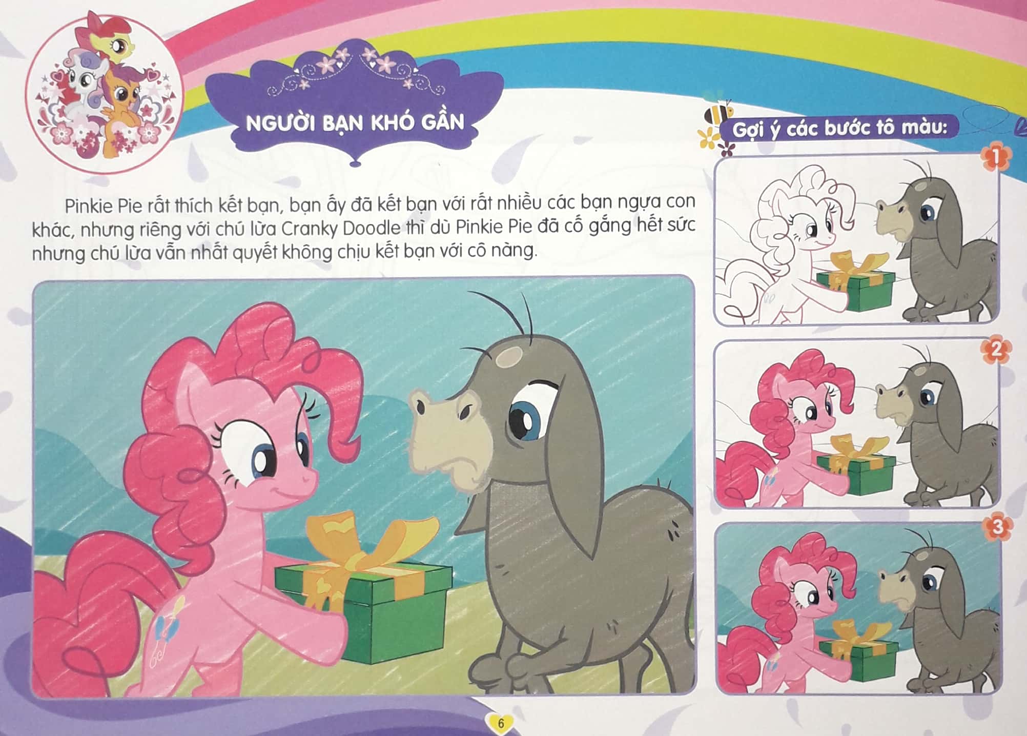 bộ my little pony - tô màu sáng tạo 4q: tình bạn trong sáng - Ảnh 7