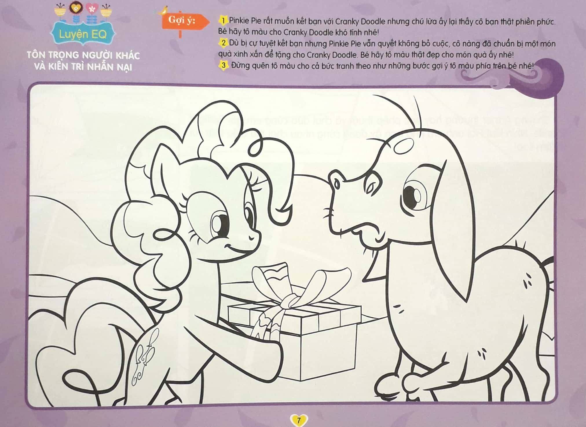 bộ my little pony - tô màu sáng tạo 4q: tình bạn trong sáng - Ảnh 8