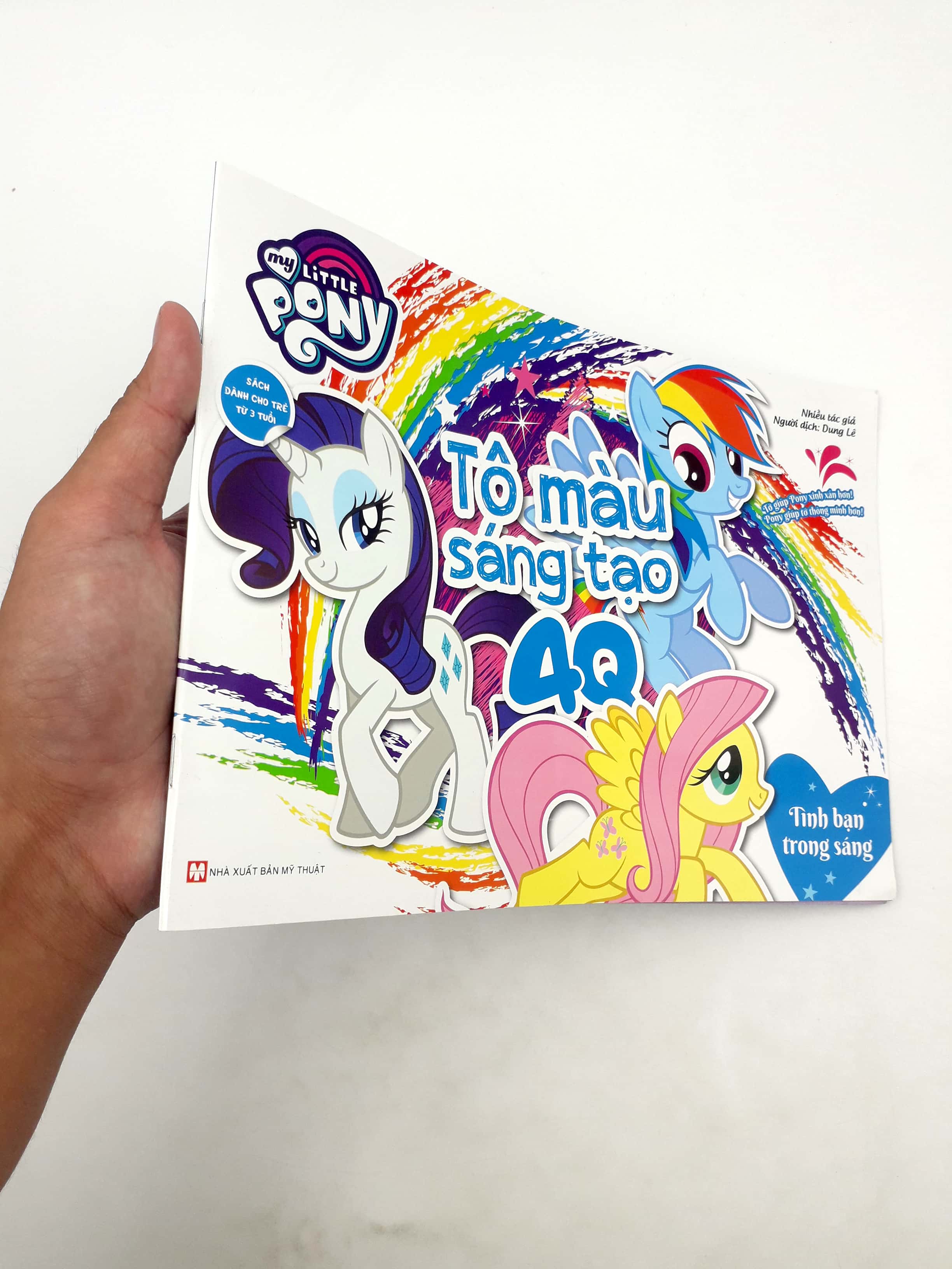 bộ my little pony - tô màu sáng tạo 4q: tình bạn trong sáng - Ảnh 9