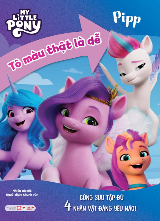 Bộ My Little Pony - Tô Màu Thật Là Dễ - Pipp - Cùng Sưu Tập Đủ 4 Nhân Vật Đáng Yêu Nào! - Ảnh 2