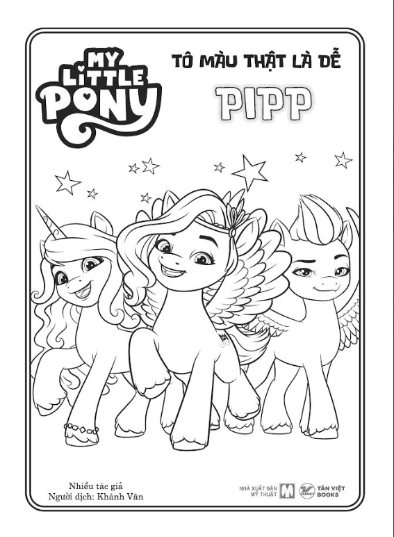 Bộ My Little Pony - Tô Màu Thật Là Dễ - Pipp - Cùng Sưu Tập Đủ 4 Nhân Vật Đáng Yêu Nào! - Ảnh 4