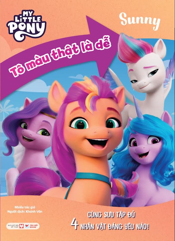 Bộ My Little Pony - Tô Màu Thật Là Dễ - Sunny - Cùng Sưu Tập Đủ 4 Nhân Vật Đáng Yêu Nào! - Ảnh 2