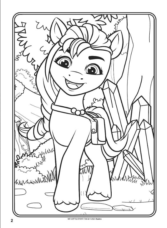 Bộ My Little Pony - Tô Màu Thật Là Dễ - Sunny - Cùng Sưu Tập Đủ 4 Nhân Vật Đáng Yêu Nào! - Ảnh 4