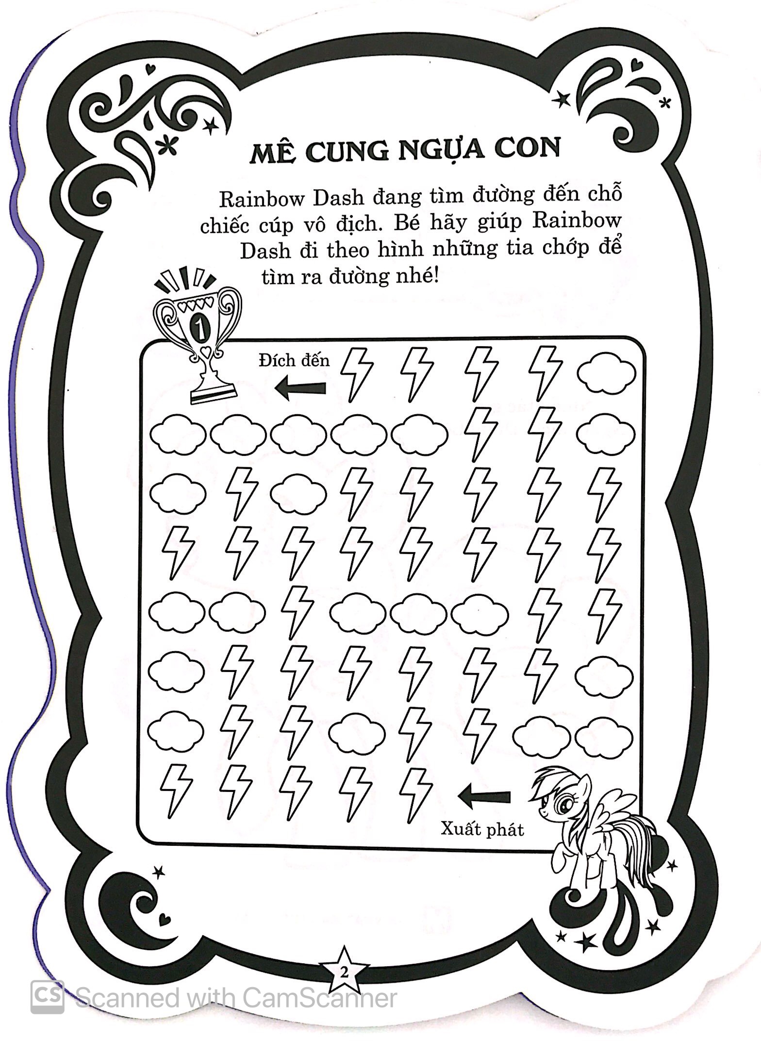 bộ my little pony - tô màu và các trò chơi 1 - Ảnh 3