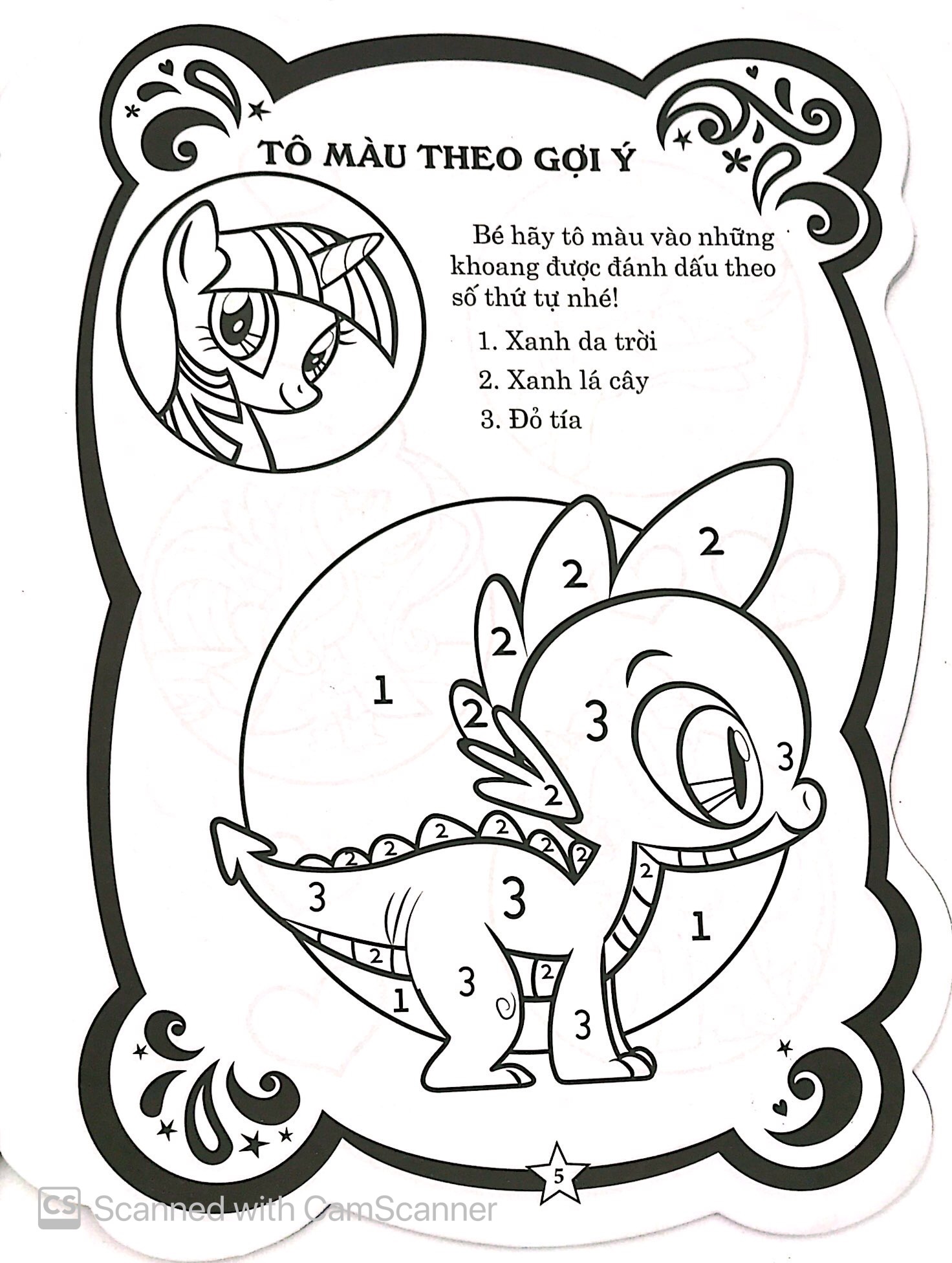 bộ my little pony - tô màu và các trò chơi 1 - Ảnh 6