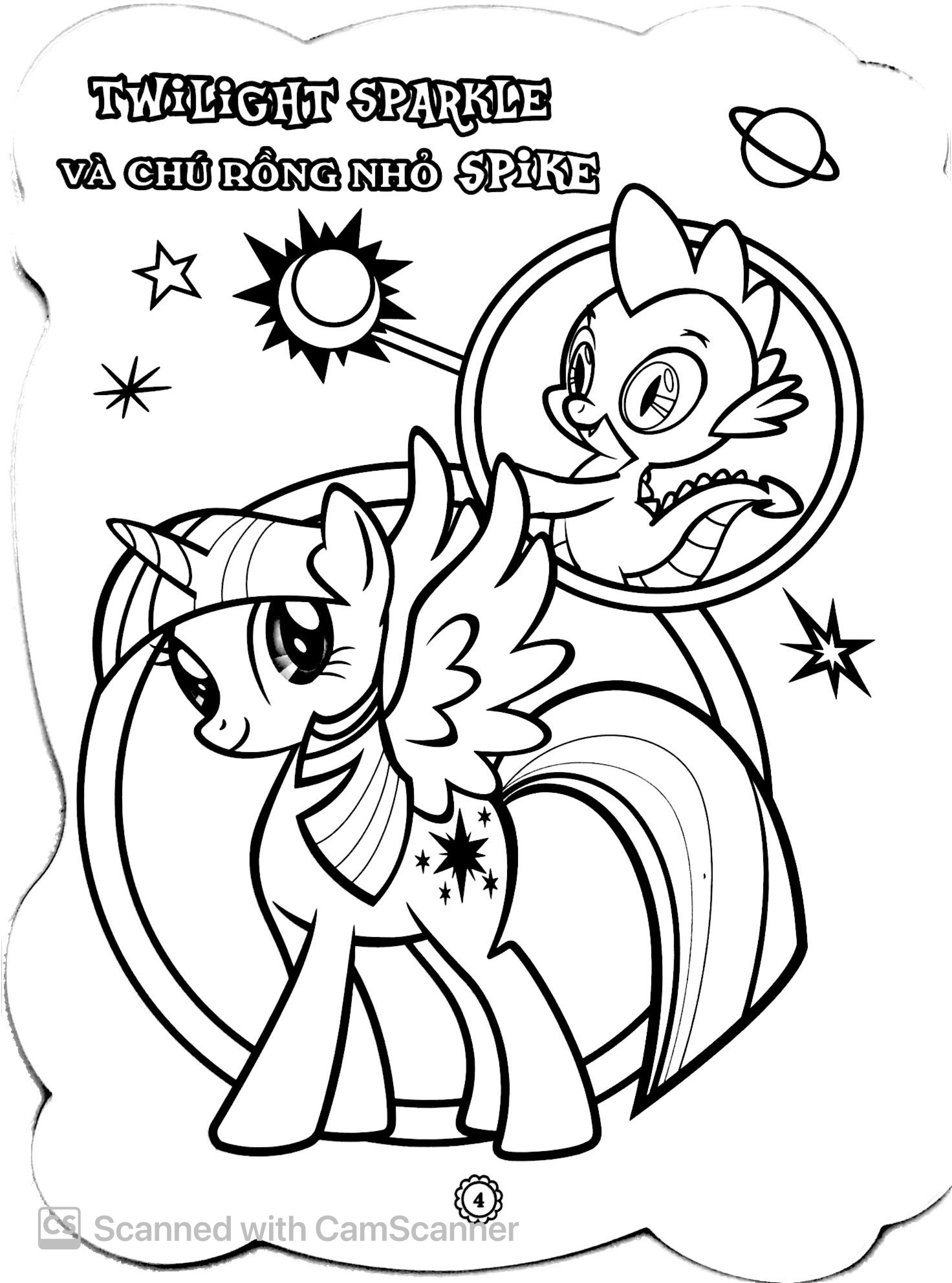 bộ my little pony - tô màu và các trò chơi 3 - Ảnh 6