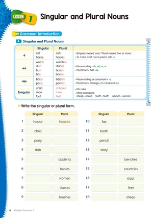 bộ my next grammar 2nd edition student book 1 - Ảnh 3