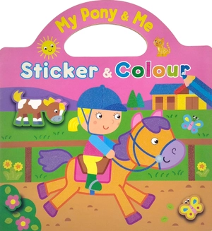 bộ my pony & me sticker & colour 1 - Ảnh 2