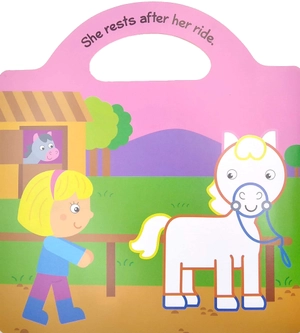 bộ my pony & me sticker & colour 1 - Ảnh 4