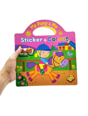 bộ my pony & me sticker & colour 1 - Ảnh 7