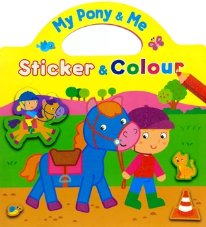bộ my pony & me sticker & colour 2 - Ảnh 2