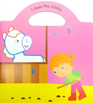 bộ my pony & me sticker & colour 2 - Ảnh 3