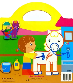 bộ my pony & me sticker & colour 2 - Ảnh 6